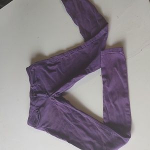 Joe's purple jeans the skinny 26